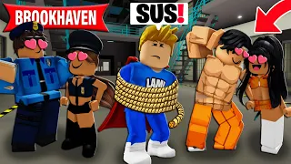 AUSBRUCH aus ONLINE DATER GEFÄNGNIS in BROOKHAVEN! (Roblox Brookhaven 🏡RP | Story Deutsch)