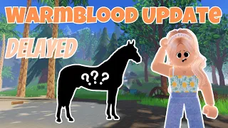 The Dutch Warmblood Update Got *DELAYED!* | Wild Horse Islands