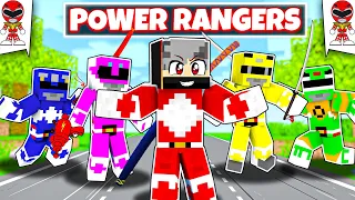 Paglaa Tech is POWER RANGER in Minecraft (Hindi)