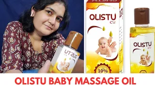 OLISTU BABY MASSAGE OIL FOR GIRL AND BOY - Divya Maskare vlog