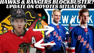 NHL Trade Rumours - Huge NYR & Hawks Blockbuster? Coyotes Update + Sens MDZ on Waivers
