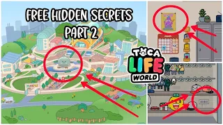 Tocaboca free hidden secrets part 9 | Toca Life World | NEW crumpet secrets