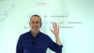 Almanca Temel A1/A2 Ders - 17 "Können" Modal Fiili - Almanca Yapabilmek ifadesi - Die Modalverben