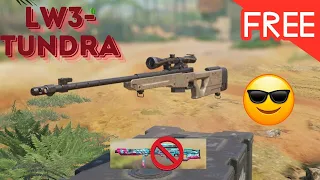 🎯 call of duty : Trying the New Sniper LW3-Tundra 🌨️