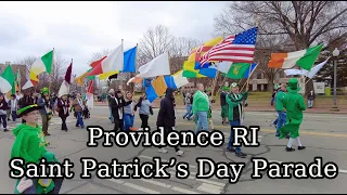 Providence RI Saint Patrick's Day Parade 2024