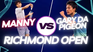 Unreal, long-rally Highlights | Gary Da Pigeon vs Manny | Richmond Open 2024