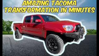 Complete Toyota Tacoma Makeover in 11 minutes