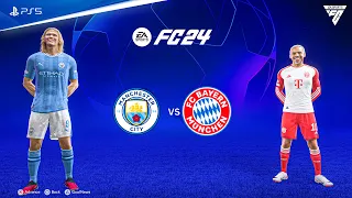 FC 24 - Manchester City vs Bayern Munich | UCL Final Gameplay | PS5™ [4K60]