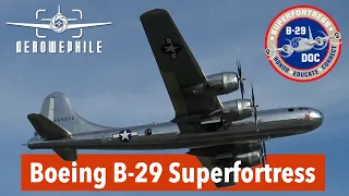 Boeing B-29 Superfortress “DOC” Flight & Ramp Tour Walk-Around - McGhee Tyson Airport - KTYS_26Aug23