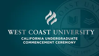 2021 WCU Virtual Commencement Undergraduate Ceremony (California Ground & Online)