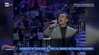 Atteso il trio Albano, Morandi e Ranieri - La Vita in Diretta - 08/02/2023