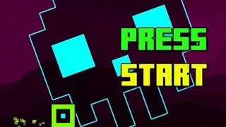 Press start geometry dash full play through | Dantdm intro song