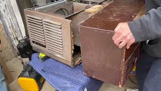 1953 Philco-York Room Air Conditioner, Wood Grille!