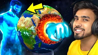 HOW CAN WE DESTROY THE EARTH WITH SUPER POWER? ! TECHNO GAMERZ