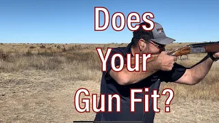 GunFit!  How to see if you shotgun fits