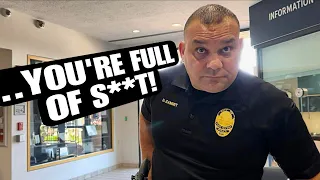 Police Sergeant Is An EMBARRASSMENT! OWNED (HUGE DEBATE)