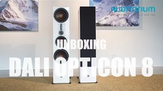 Unboxing Dali Opticon 8