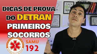 SIMULADO do DETRAN PRIMEIROS SOCORROS - Dicas infalíveis para te ajudar na prova!