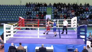БОКС 2019-18-04 (81kg) RED Александр Доквадзе GEO VS BLUE Яго Кизирия GEO.