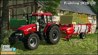 MOWING GRASS AND MAKING HAY. COLLECTING GRASS AND STRAW W/ #CASE IH MXM 190 PRO🔹#Frühling 2K23 Ep.17