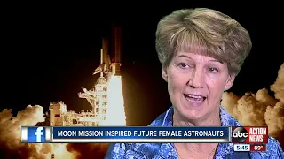 First female astronauts reflect on shattering spaceflight's glass ceiling