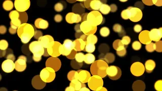 Abstract Golden Particles Bokeh Effect - Free Download - Motion Graphics Background Video Loop 4k