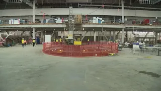 First look at construction on brand new international terminal at Bush Airport