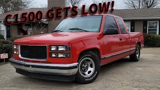 Earl's 97 GMC Sierra C1500 Daily Driver Gets A Belltech Performance DROP KIT!