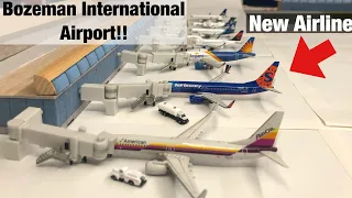 NEW AIRPORT gemini jets airport update Bozeman International Airport - 1 400 scale airport