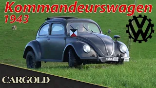 Volkswagen KdF Typ 87 Kommandeurswagen, 1943, der Allrad Käfer der Wehrmacht - Weltsensation!