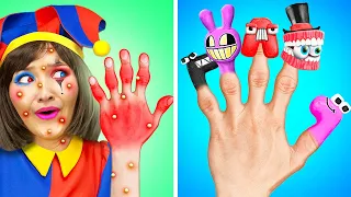 Eu Encontrei Pomni! 🤡 *Circo Digital ASMR com Artesanato de Slime e Gadgets*