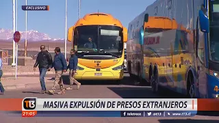 Masiva expulsión de presos extranjeros