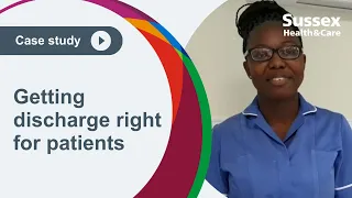 Getting discharge right for patients - Eastbourne discharge lounge