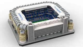 Lego 10299 Real Madrid - Santiago Bernabéu Stadium Speed Build Studio Bricklink LDD by PLegoBB