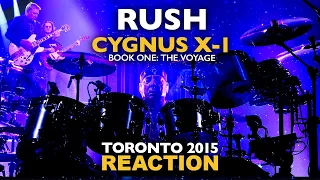 Brothers REACT to Rush: Cygnus X-1 Book One (Live 2015 R40)