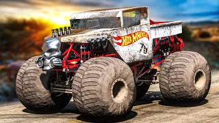 ENCONTREI UM MONSTER TRUCK HOT WHEELS ABANDONADO NO FORZA HORIZON 5 - Restaurando Clássicos