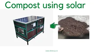 Solar Powered Composter automatic