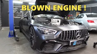 I BOUGHT AN EXPENSIVE MERCEDES GT63s AMG AND ITS ENGINE REBUILD TIME - PT4