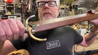 Adam Savage's One Day Builds: Sword Scabbard!