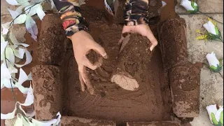 Online watch asmr videos|reddirt|clay paste|pouring|floor crumbling |asmr satisfying videos