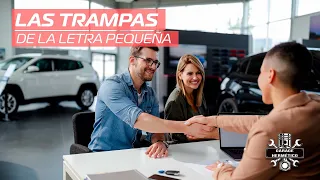 Los coches y las trampas de la  letra pequeña