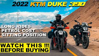 DUKE 390 REVIEW 3000KM🔥| PETROL COST VERY HIGH| 2022 KTM DUKE 390| LADAKH KTM DUKE LOVER😍