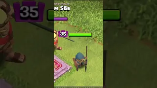 Max Barbarian King Vs Royal Champion #shorts #viralvideo #viralshorts #coc #clashofclans