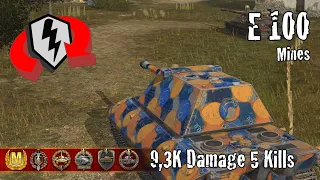 E 100  |  9,3K Damage 5 Kills  |  WoT Blitz Replays