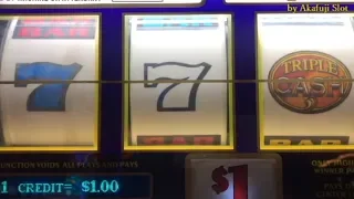 BIG WIN- Triple Cash $1 Slot, Blazing 7s $1 Slot at San Manuel Casino [アカフジ] [スロット機] カルフォルニア カジノ