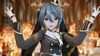 【MMD】ヒアソビ / Hiasobi / Play With Fire (by かめりあ/Camellia)【YYB Crown Knight 初音ミク】