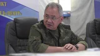 Russischer Verteidigungsminister Schoigu besucht Front in der Ukraine