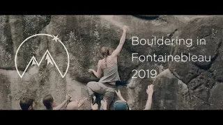 Bouldering in Fontainebleau 2019