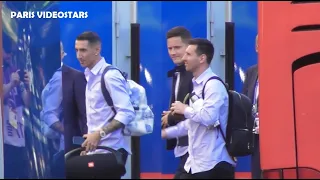 Lionel "Leo" Messi, Angel Di Maria, Kylian MBappe etc & PSG bus @ Paris 21 may 2022 Last Day Ligue 1