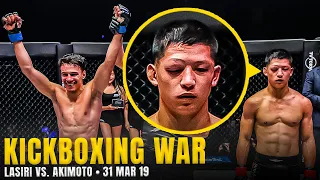 KICKBOXING WAR 😱 Joseph Lasiri vs. Hiroki Akimoto | Full Fight Replay